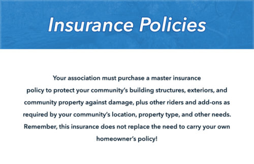 what-is-hoa-insurance-policies | Spectrum Association Management