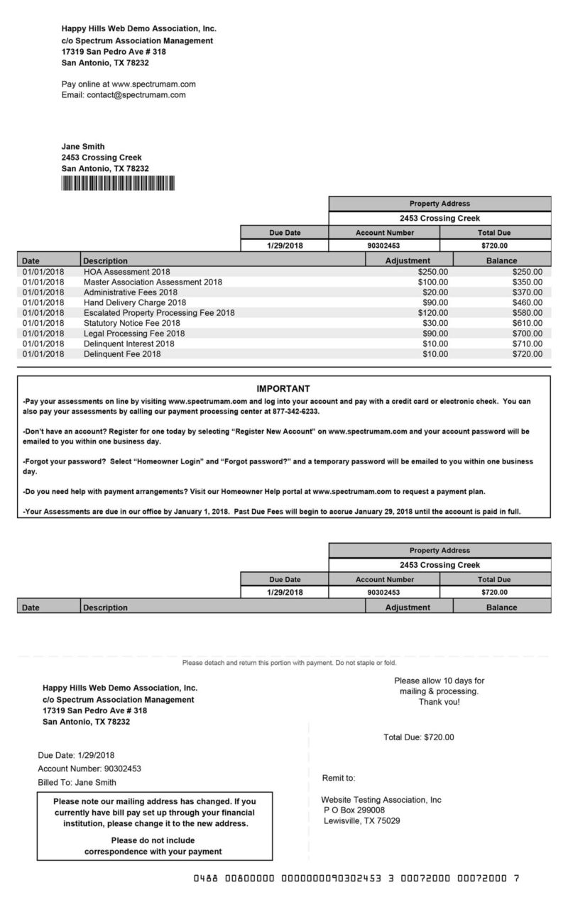 bill-explanation | Spectrum Association Management