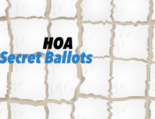 HOA Secret Ballots – What You Need to Know