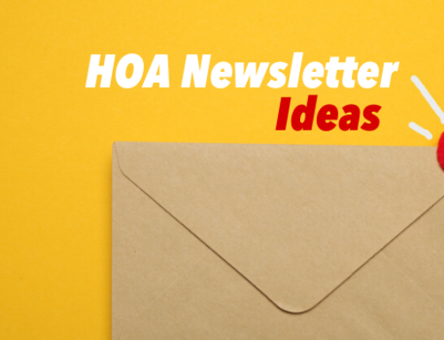 New Tips for HOA Community Newsletters