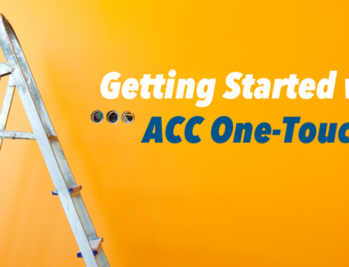 Get Started on HOA Projects with ACC One-Touch