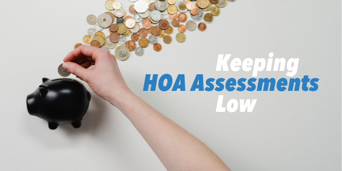 How to keep HOA assessments low